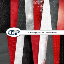 Kit « Rouge passion » - 01 - Les textures