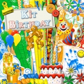 « Birthday » digital kit - 00 - Presentation
