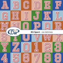 Kit « Sport » - 07 - Les lettrines