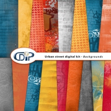 "Urban Street" digital kit - 09 - Backgrounds