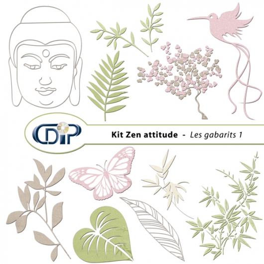 Kit « Zen attitude » - 05 - Les gabarits 1