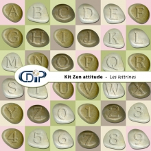 Kit « Zen attitude » - 07 - Les lettrines