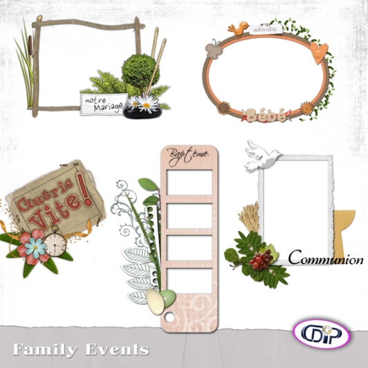 Cluster frames - 12 - Family events
