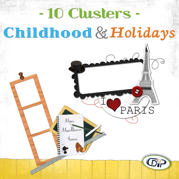 Cluster frames - 07 - Childhood & holidays - presentation
