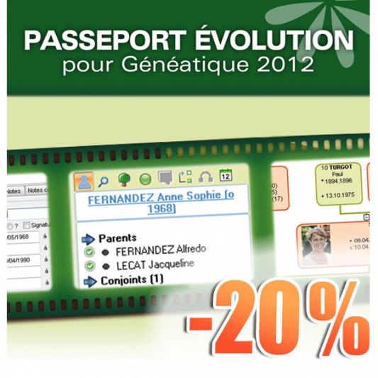 PASSEPORT - 00 - Passeport Généatique 2012 - 20 ans