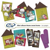 Mini-album « Home sweet home » - 01 - Les pages