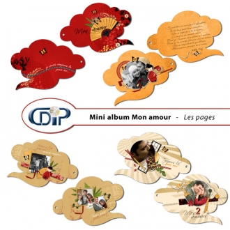 Mini-album « Mon amour » - 01 - Les pages