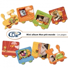 Mini-album « Mon petit monde » - 01 - Les pages