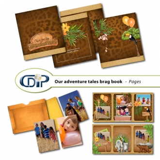 Mini-album « Nos petits aventuriers » - 01 - US - Présentation