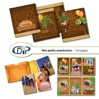 Mini-album « Nos petits aventuriers » - 01 - Présentation