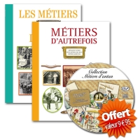 Livre "Les Métiers d'antan" + livre "Métiers d'autrefois" + la "Collection métiers d'antan"