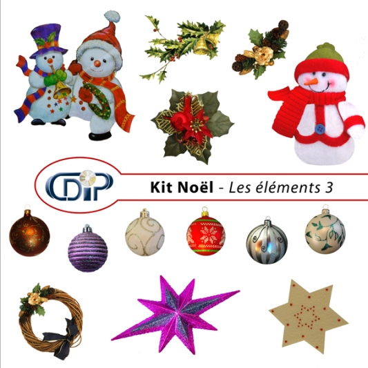 Kit « Noel » - 03 - Les embellissements 3