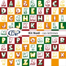 Kit « Noel » - 06 - Les lettrines