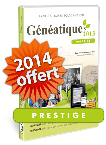 G2013 - 01 - Généatique Prestige - 2014 offert