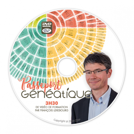 Passeport Généatique 2019 en DVD