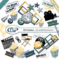 Embellissements du kit digital