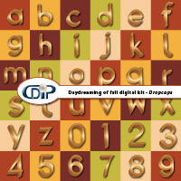digital scrapbooking kit Alphabet